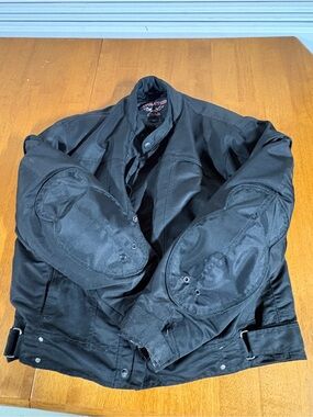 Revolution Men’s Black Performance Motorcycle Jacket